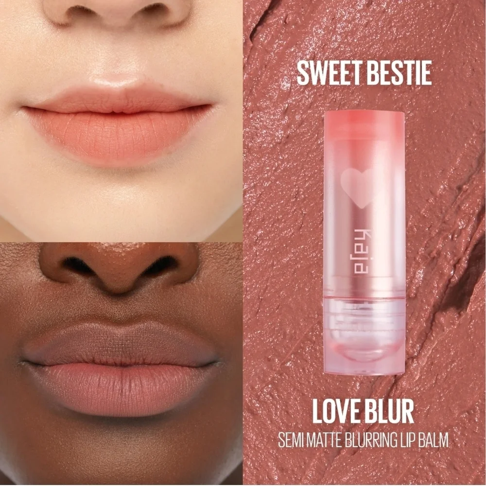 Kaja Love Blur Semi-matte Blurring Lip Balm - Sweet Bestie - New, No Box, Sealed